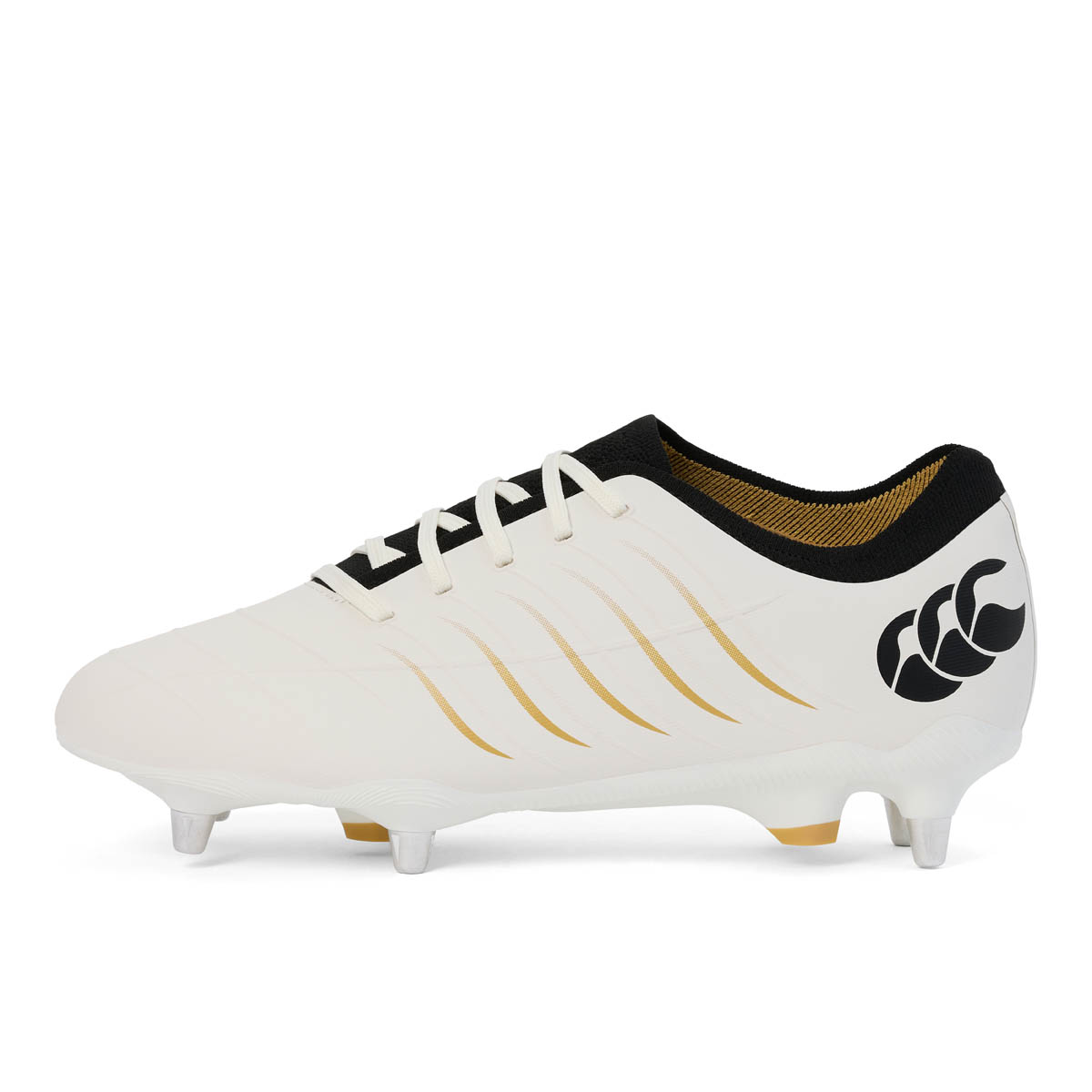 Canterbury Adults Phoenix 2.0 Pro Soft Ground Rugby Boots - White - Outstep Canterbury Adults Phoenix 2.0 Pro Soft Ground Rugby Boots - White - Outstep