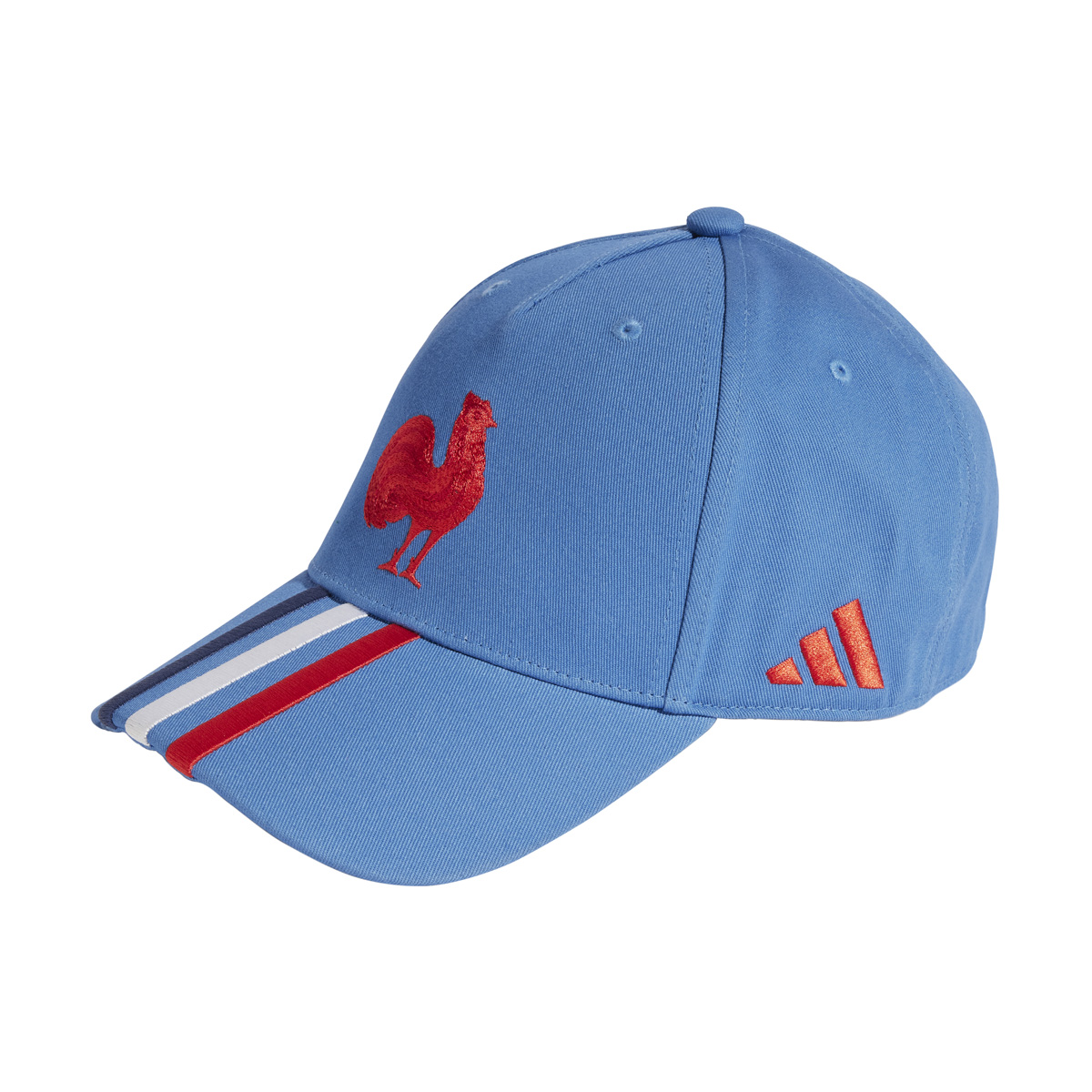 France adidas Baseball Cap - Focus Blue 2024 - Front France adidas Baseball Cap - Focus Blue 2024 - Front