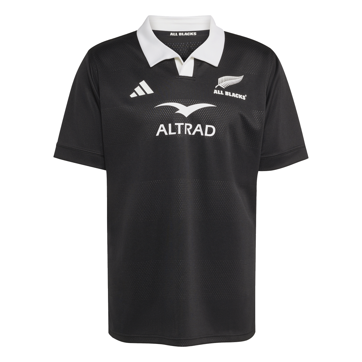 All Blacks Mens Home Rugby Shirt 25/26 - Front All Blacks Mens Home Rugby Shirt 25/26 - Front
