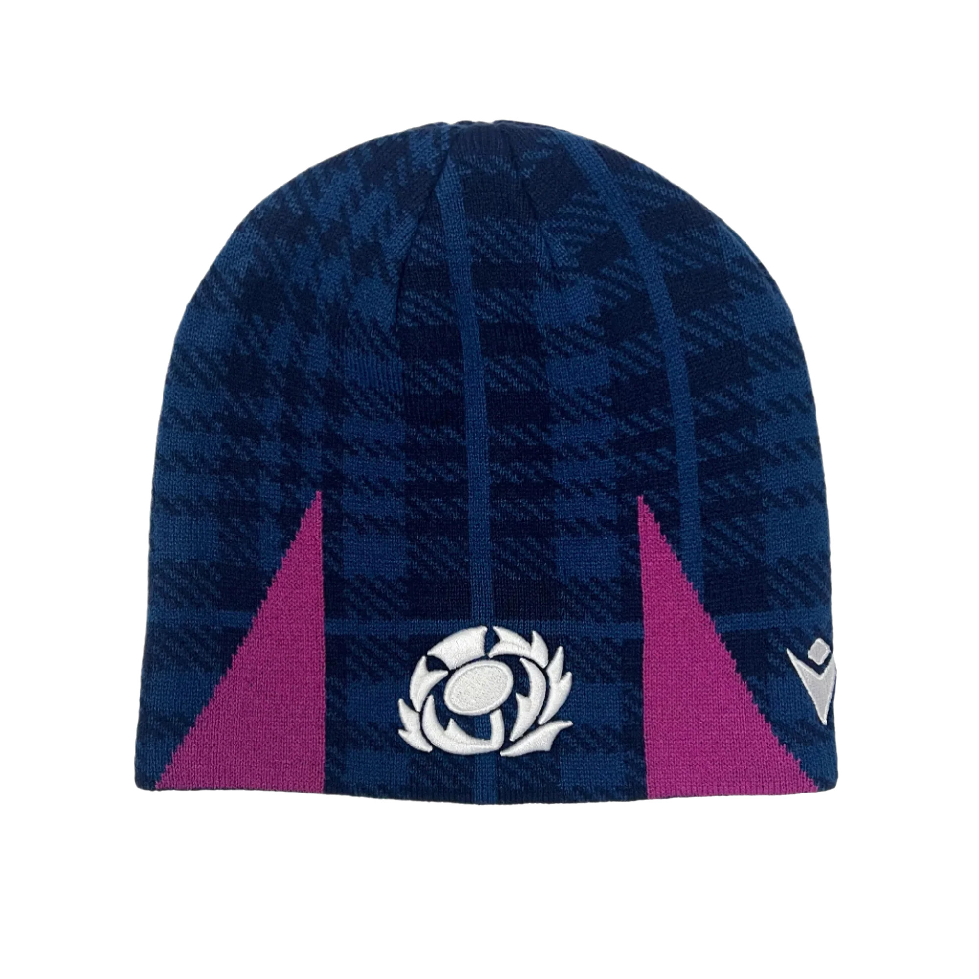 Scotland Adults Beanie 25/26 Navy - Embroidered Scottish Rugby Union Thistle Scotland Adults Beanie 25/26 Navy - Embroidered Scottish Rugby Union Thistle