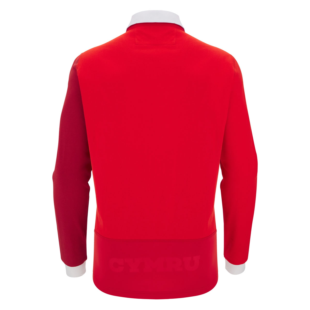 Wales Mens Home Cotton Rugby Shirt 25/26 - Back Wales Mens Home Cotton Rugby Shirt 25/26 - Back