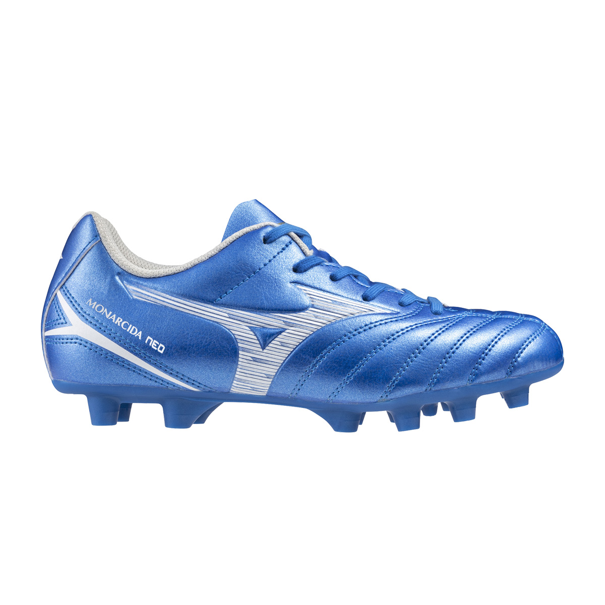 Mizuno Kids Neo III Select FG Boots - Blue - Outstep