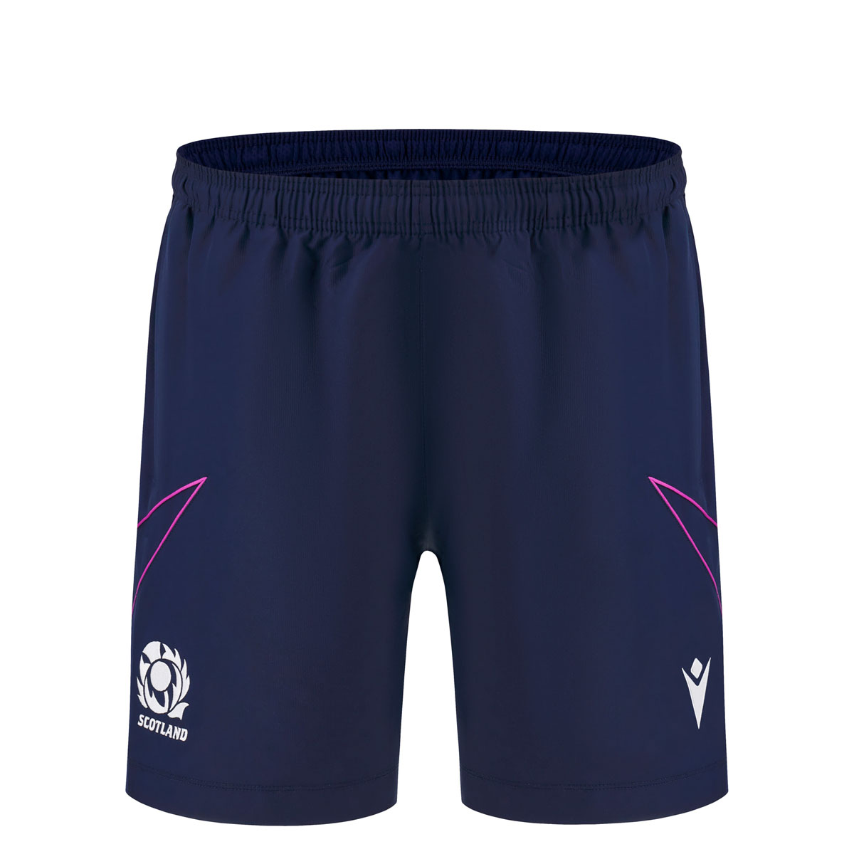 Scotland Junior Bermuda Short 25/26 Navy - Front Scotland Junior Bermuda Short 25/26 Navy - Front